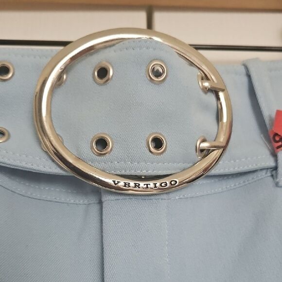 Vertigo Paris Blue Flare Pants Mid-Rise Boot Cut - Picture 5 of 16